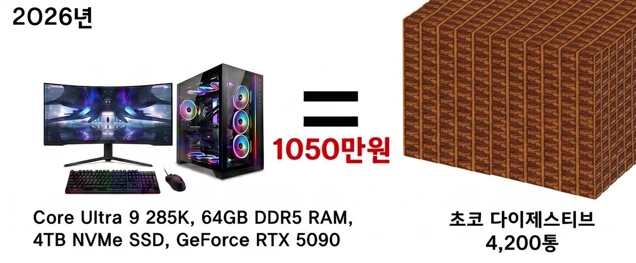 정상화된 국산 과자 가격 이미지 2